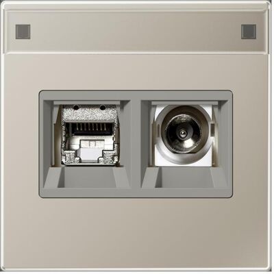 JUNG, Steckdose, MMDES4521 Smart-TV-Anschlussdose 2f JUNG, Steckdose, MMDES4521 Smart-TV-Anschlussdose 2f
