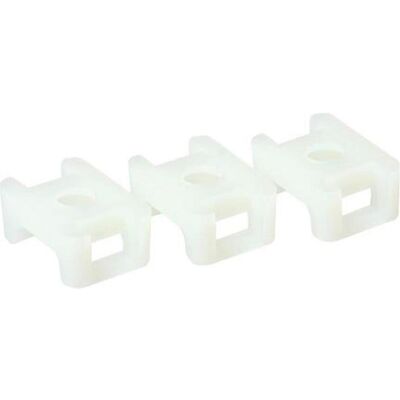 ACT, Kabelbinder, Intronics Cable Tie Mounts (Befestigungsschlaufen, 23 mm, 100 Stk.) ACT, Kabelbinder, Intronics Cable Tie Mounts (Befestigungsschlaufen, 23 mm, 100 Stk.)