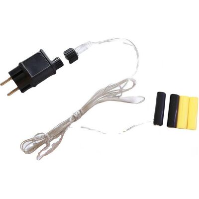 Norka AA-Batterieadapter - ersetzt 2-3 AA-Batterien durch Strom, Batterie Zubehör, Schwarz, Gelb Norka AA-Batterieadapter - ersetzt 2-3 AA-Batterien durch Strom, Batterie Zubehör, Schwarz, Gelb