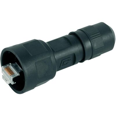 Telegärtner STX V1, Elektronikkabel + Stecker, Schwarz Telegärtner STX V1, Elektronikkabel + Stecker, Schwarz