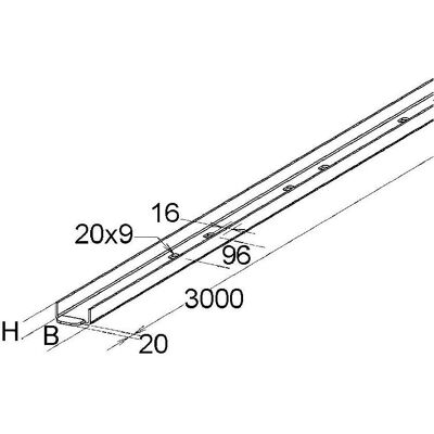 Niedax, Leitungsführung, NIE KKL 110.400 GFK-Kabelrinne, 110x400x tem Verbinder gelocht gepresst (300 cm) Niedax, Leitungsführung, NIE KKL 110.400 GFK-Kabelrinne, 110x400x tem Verbinder gelocht gepresst (300 cm)