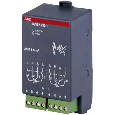 ABB, Aktor, STOTZ-KONTAKT Jalousieaktormodul 24V DC JA/M 2.24.1 (Rolladenaktor) ABB, Aktor, STOTZ-KONTAKT Jalousieaktormodul 24V DC JA/M 2.24.1 (Rolladenaktor)
