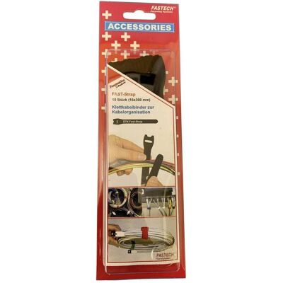 Fastech, Kabelschutz + Kabelführung, KlettKabelbinder (30.40 cm) Fastech, Kabelschutz + Kabelführung, KlettKabelbinder (30.40 cm)