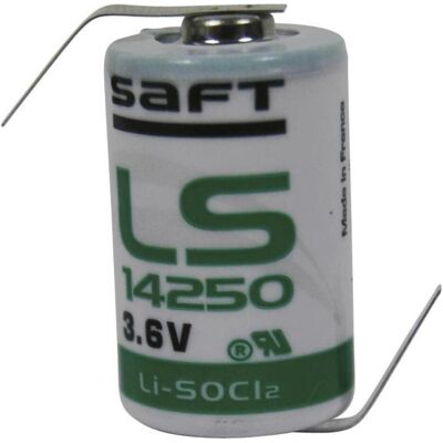 Saft LS 14250 HBG Lithium-Batterie - 1/2 AA Spezialbatterie Saft LS 14250 HBG Lithium-Batterie - 1/2 AA Spezialbatterie