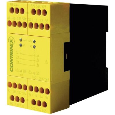 Contrinex YRB-0330-242 Sicherheitsrelais - SIL 3, 3 Kontakte, DIN-Montage Contrinex YRB-0330-242 Sicherheitsrelais - SIL 3, 3 Kontakte, DIN-Montage
