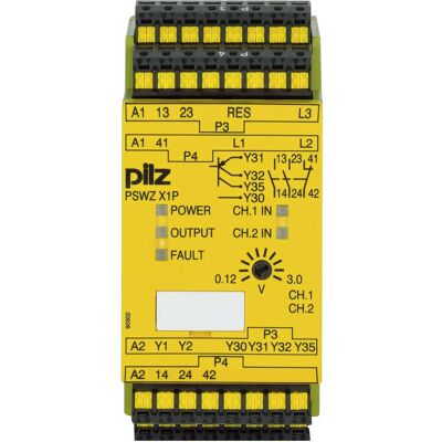Pilz 787950 PSWZ X1P C 3V/24-240VACDC 2n/o 1n/c2so, Relais Pilz 787950 PSWZ X1P C 3V/24-240VACDC 2n/o 1n/c2so, Relais