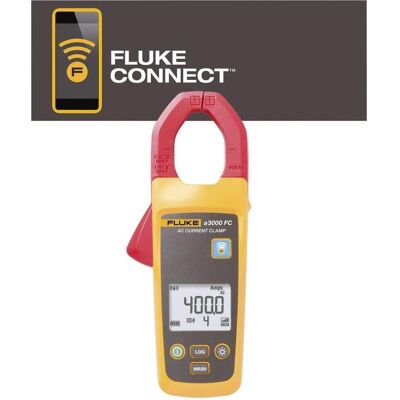Fluke, Multimeter, Stromzange digital FLK-a3000 F (CAT III 600V) Fluke, Multimeter, Stromzange digital FLK-a3000 F (CAT III 600V)
