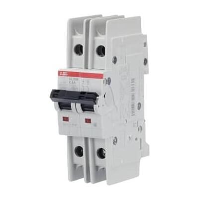 ABB, Schutzschalter, SU202M-K4 Sicherungsautomat K-Char., 10kA, 4A, 2P UL489 ABB, Schutzschalter, SU202M-K4 Sicherungsautomat K-Char., 10kA, 4A, 2P UL489