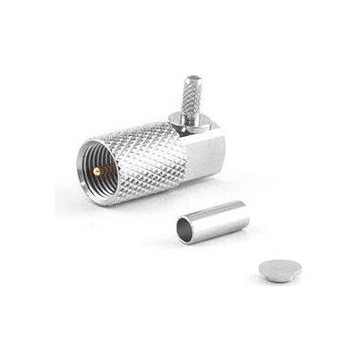 Varia FME-Stecker, gewinkelt 90° für RG174 Kabel, Crimp Version, Elektronikkabel + Stecker Varia FME-Stecker, gewinkelt 90° für RG174 Kabel, Crimp Version, Elektronikkabel + Stecker
