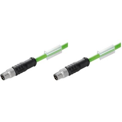 Weidmüller Sensor-/Aktor-Datensteckverbin, Elektronikkabel + Stecker, Grün, Schwarz, Silber Weidmüller Sensor-/Aktor-Datensteckverbin, Elektronikkabel + Stecker, Grün, Schwarz, Silber