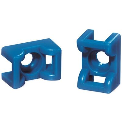 HellermannTyton, Kabelbinder, Befestigungssockel KR6G5 E/TFE BU 100 (Befestigungsschlaufen, 17.80 mm, 1 Stk.) HellermannTyton, Kabelbinder, Befestigungssockel KR6G5 E/TFE BU 100 (Befestigungsschlaufen, 17.80 mm, 1 Stk.)