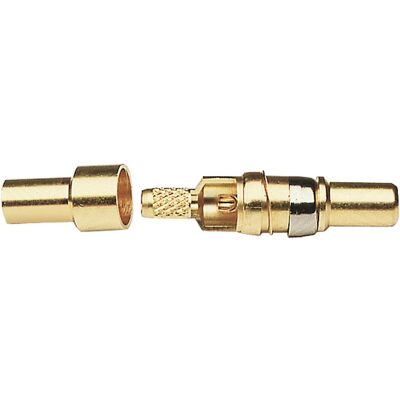 Walther Werke Stiftkontakt für Crimp-, Elektronikkabel + Stecker, Gold Walther Werke Stiftkontakt für Crimp-, Elektronikkabel + Stecker, Gold