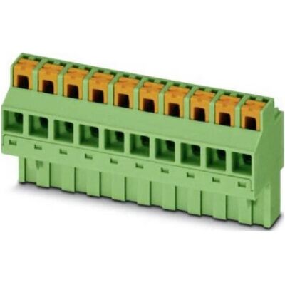 Phoenix Contact Leiterplattensteckverbinder FKCOR 2.5/3-St-5.08, Elektronikkabel + Stecker, Grün Phoenix Contact Leiterplattensteckverbinder FKCOR 2.5/3-St-5.08, Elektronikkabel + Stecker, Grün