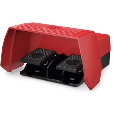 Bernstein Fussschalter, Schalter + Taster, Rot Bernstein Fussschalter, Schalter + Taster, Rot