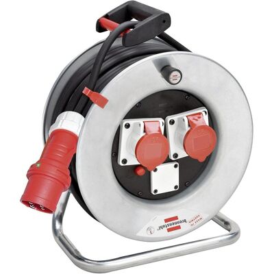 Brennenstuhl Kabelrolle, 1132765 Cable reel 50 m guarantee ST plug and 2 CEE sockets 400 V16 A IP44 (50 m) Brennenstuhl Kabelrolle, 1132765 Cable reel 50 m guarantee ST plug and 2 CEE sockets 400 V16 A IP44 (50 m)