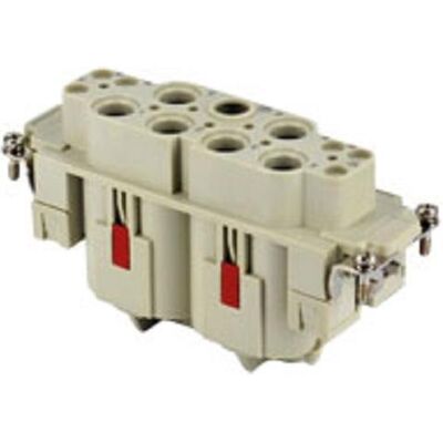 ILME CXF 6/6 Buchseneinsatz Gr.104.27, Elektronikkabel + Stecker ILME CXF 6/6 Buchseneinsatz Gr.104.27, Elektronikkabel + Stecker