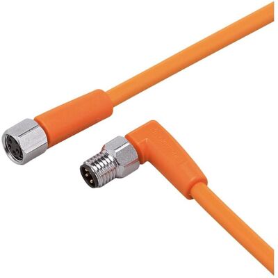 IFM EVT195, Elektronikkabel + Stecker, Orange IFM EVT195, Elektronikkabel + Stecker, Orange
