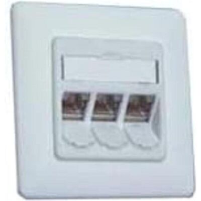 Metz Connect, Steckdose, IT CONNECT E-DAT modul 3x8(8) UP - Anschlussdose, Unterputz Metz Connect, Steckdose, IT CONNECT E-DAT modul 3x8(8) UP - Anschlussdose, Unterputz