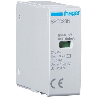 Hager, Überspannungsschutz, SPC023N Hager, Überspannungsschutz, SPC023N
