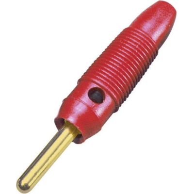 BKL Electronic Bananenstecker Stecker, gerade, Elektronikkabel + Stecker, Rot BKL Electronic Bananenstecker Stecker, gerade, Elektronikkabel + Stecker, Rot