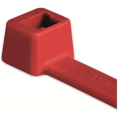 HellermannTyton, Kabelbinder, Standard-Kabelbinder, innenverzahnt (L x B) 210 mm x 4.6 mm T80R-N66-RD-C1 Farbe: Rot 100 St. (Kunststoffkabelbinder, 210 mm, 100 Stk.) HellermannTyton, Kabelbinder, Standard-Kabelbinder, innenverzahnt (L x B) 210 mm x 4.6 mm T80R-N66-RD-C1 Farbe: Rot 100 St. (Kunststoffkabelbinder, 210 mm, 100 Stk.)
