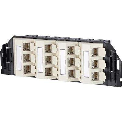 Metz Connect, Steckdose, 130B11SA0301-E - RJ-45 - 6a - Schwarz - Weiss - 1 Stück(e) Metz Connect, Steckdose, 130B11SA0301-E - RJ-45 - 6a - Schwarz - Weiss - 1 Stück(e)