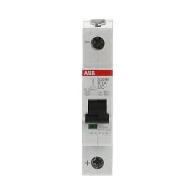ABB, Schutzschalter, LS S201M-K1UC Sicherungsautomat K-Char., 10kA, 1A, 1P ABB, Schutzschalter, LS S201M-K1UC Sicherungsautomat K-Char., 10kA, 1A, 1P