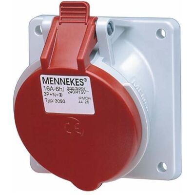 MENNEKES 3155 - 32A 4P 6h 400V - Elektrische Steckdose MENNEKES 3155 - 32A 4P 6h 400V - Elektrische Steckdose