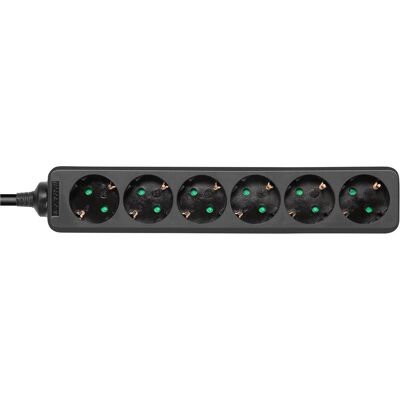 Deltaco Steckdosenleiste, GT-0623 power extension 6 AC outlet(s) Indoor Black (6x, CEE 7/3, 10 m) Deltaco Steckdosenleiste, GT-0623 power extension 6 AC outlet(s) Indoor Black (6x, CEE 7/3, 10 m)