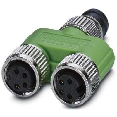 Phoenix Contact 1572443 Sensor-/Aktor-Verteiler und Adapter Polzahl: 4 5 St., Elektronikkabel + Stecker Phoenix Contact 1572443 Sensor-/Aktor-Verteiler und Adapter Polzahl: 4 5 St., Elektronikkabel + Stecker