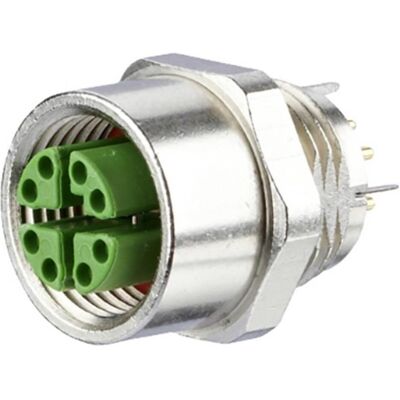 Metz Connect MMT361A315 Leiterplattenbuchse - 8-polig, IP67, 10Gb Ethernet Metz Connect MMT361A315 Leiterplattenbuchse - 8-polig, IP67, 10Gb Ethernet