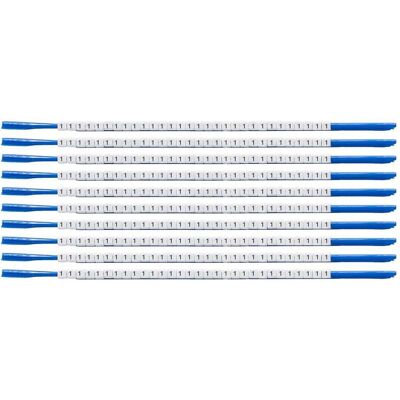 Brady, Kabelverbindung Zubehör, SCN-07-1, Clipsleeve Drahtmarkierer, Beschriftung "" 1 "", für Kabeldurchmesser von 1,9 Brady, Kabelverbindung Zubehör, SCN-07-1, Clipsleeve Drahtmarkierer, Beschriftung "" 1 "", für Kabeldurchmesser von 1,9