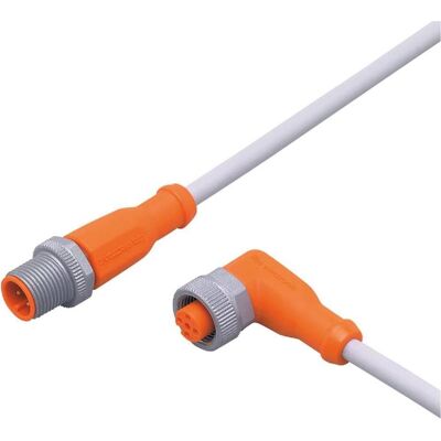 IFM EVW034, Elektronikkabel + Stecker, Orange IFM EVW034, Elektronikkabel + Stecker, Orange