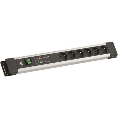 Bachmann, Steckdosenleiste, Steckdosenleiste (6x, CEE 7/5, CEE 7/7, Typ 13, 2 m) Bachmann, Steckdosenleiste, Steckdosenleiste (6x, CEE 7/5, CEE 7/7, Typ 13, 2 m)