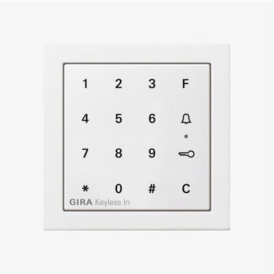 Gira, Klingel + Türsprechanlage, Keyless In Codetastatur 2605112 Gira, Klingel + Türsprechanlage, Keyless In Codetastatur 2605112