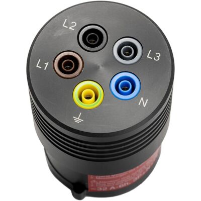 Benning Messadapter zum Messen an 5-poligen 32 A CEE Steckdosen, Messtechnik, Schwarz Benning Messadapter zum Messen an 5-poligen 32 A CEE Steckdosen, Messtechnik, Schwarz