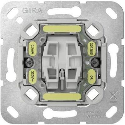 Gira Tast-Kontroll Schalter - Universal Lichtschalter - 10 AX, 250 V~ Gira Tast-Kontroll Schalter - Universal Lichtschalter - 10 AX, 250 V~