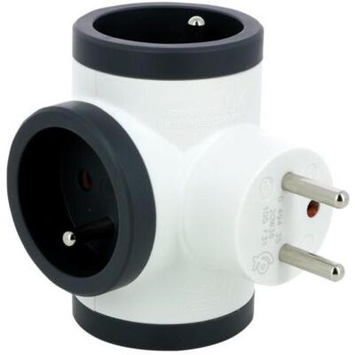 Legrand, Mehrfachstecker + Abzweigstecker, 049435 (CEE 7/5, 3x) Legrand, Mehrfachstecker + Abzweigstecker, 049435 (CEE 7/5, 3x)