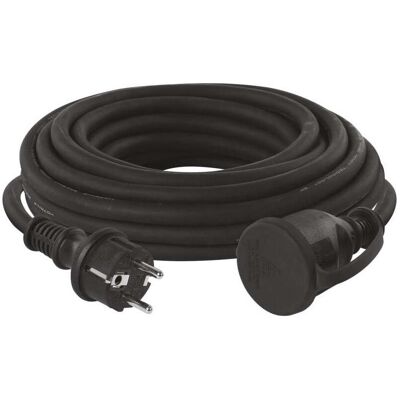 Emos, Verlängerungskabel, Geerdetes Verlängerungskabel 1 Steckdose schwarz 10 m (P01710) (10 m, CEE 7/4) Emos, Verlängerungskabel, Geerdetes Verlängerungskabel 1 Steckdose schwarz 10 m (P01710) (10 m, CEE 7/4)