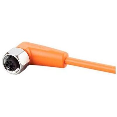 IFM ADOAH050VAS0005E05 Kabeldose abgewinkelt M12 5-polig AC/DC, Elektronikkabel + Stecker, Orange IFM ADOAH050VAS0005E05 Kabeldose abgewinkelt M12 5-polig AC/DC, Elektronikkabel + Stecker, Orange