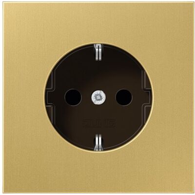 Jung ME 1521 C Metall Schuko-Steckdose - Steckdose Jung ME 1521 C Metall Schuko-Steckdose - Steckdose