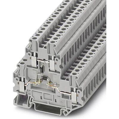 Phoenix Contact Bauelementreihenklemme UTTB 2,5-2DIO/O-UL/UR-UL Grau 50 St., Elektronikkabel + Stecker, Grau Phoenix Contact Bauelementreihenklemme UTTB 2,5-2DIO/O-UL/UR-UL Grau 50 St., Elektronikkabel + Stecker, Grau