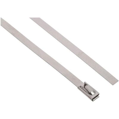 RS PRO, Kabelbinder, SS304 CABLE TIES 360 X 4.6 mm (Metallkabelbinder, 360 mm) RS PRO, Kabelbinder, SS304 CABLE TIES 360 X 4.6 mm (Metallkabelbinder, 360 mm)