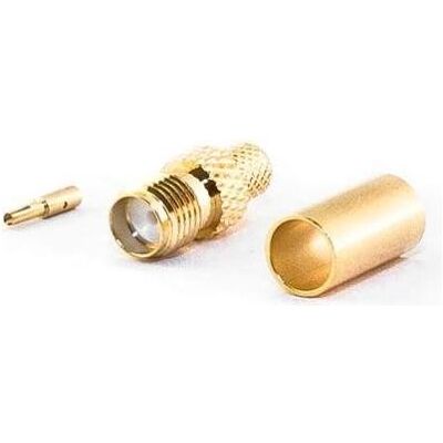 Varia SMA-Buchse für HDF200 Kabel, Crimp Version, Elektronikkabel + Stecker Varia SMA-Buchse für HDF200 Kabel, Crimp Version, Elektronikkabel + Stecker