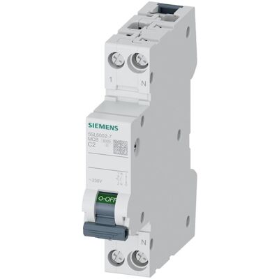 Siemens 5SL6002-7 Leitungsschutzschalter - 2A - Kurzschlussschutz Siemens 5SL6002-7 Leitungsschutzschalter - 2A - Kurzschlussschutz