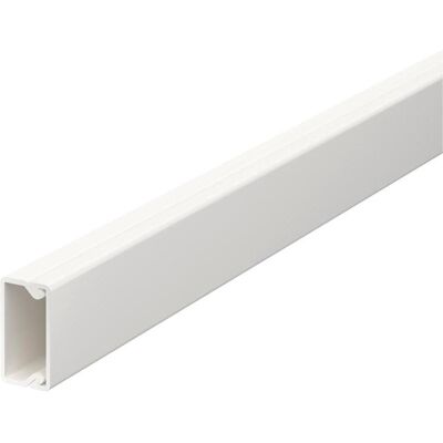 OBO Bettermann, Leitungsführung, OBO Wandund Deckenkanal WDK reinweiss (200 cm) OBO Bettermann, Leitungsführung, OBO Wandund Deckenkanal WDK reinweiss (200 cm)