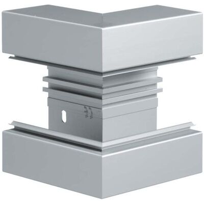 Hager, Leitungsführung, TEH BRA651703ELN AuÃeneck,BRA65170,Alu,naturelox (6.80 cm) Hager, Leitungsführung, TEH BRA651703ELN AuÃeneck,BRA65170,Alu,naturelox (6.80 cm)