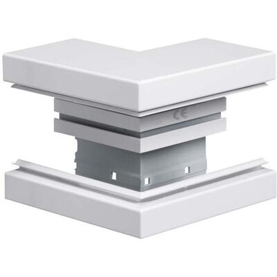 Tehalit Aluminium Eckprofil 130x83mm Weiß - Eckprofil Tehalit Aluminium Eckprofil 130x83mm Weiß - Eckprofil