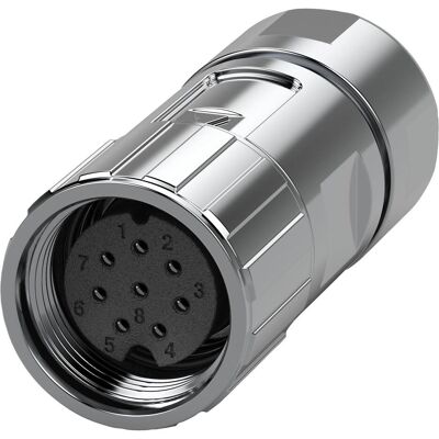 Siemens Signalstecker, Elektronikkabel + Stecker, Schwarz Siemens Signalstecker, Elektronikkabel + Stecker, Schwarz