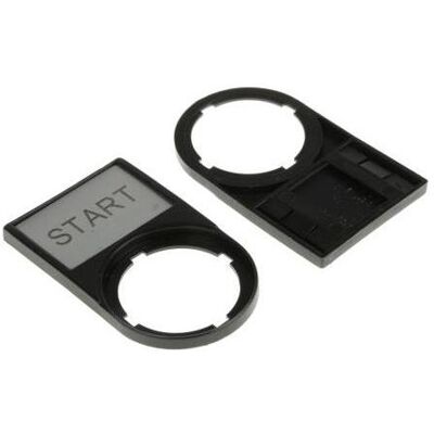 Eaton Halter mit Einlegeschild START, Automatisierung Eaton Halter mit Einlegeschild START, Automatisierung